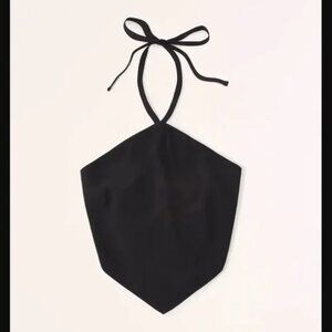 Abercrombie Cropped Halter Top